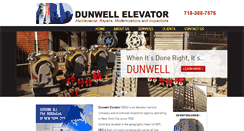 Desktop Screenshot of dunwellelevator.com